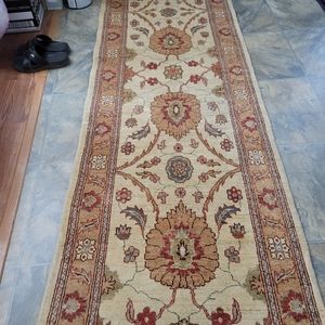 Afghan Chobi Hand Knotted runner